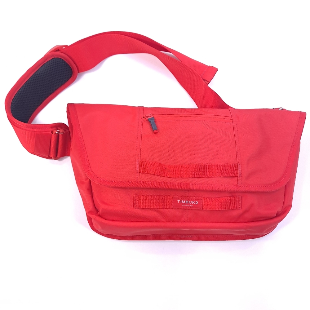 Timbuk2 Catapult Sling Messenger Bag Flame Red Padded Shoulder Bag Backpack - Picture 16 of 16